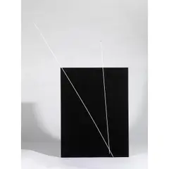 Mur magnétique by Takis, 2007, Technique mixte sur toile Signée, datée et dédicacée "Aux médecins sans Frontières, Takis,, sold Jun 2015