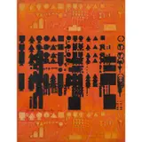 Infos by Constantin Xenakis, 1992, Technique mixte sur toile, sold Jun 2015