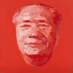 Sans titre, (Mao), Vers 2005 by Zengli Gao, Huile sur toile, sold Jun 2015