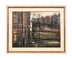 Grand Canal" - 1962 by Regis de Bouvier de Cachard, oil on canvas, sold Feb 2025