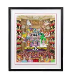 A Night at the Met by Charles Fazzino, serigraph and mixed media on paper, sold Feb 2025