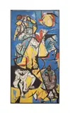 Many Faces of Grief" - 1958 by Irving Amen, oil on canvas, sold Feb 2025
