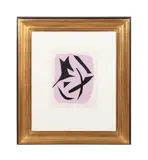 Si je mourais la-bas" (If I Died There) one plate - circa 1962 by Georges Braque, woodcut on wove paper, sold Feb 2025