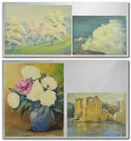 MA artist by Frank Hendry, oil on board, sold Sep 2019