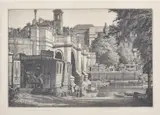 Richmond Bridge by Stanley Roy Badmin, etching, sold Jan 2022