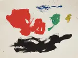 Jack Bush, Untitled (circa 1958) by Jack Bush, gouache on paper, sold Jun 2021