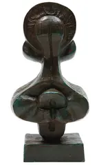 Study for Madonna Bust (1963) by Sorel Etrog, bronze, sold Jun 2021