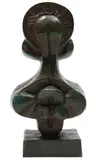 Study for Madonna Bust (1963) by Sorel Etrog, bronze, sold Jun 2021