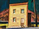 Jack Bush, House on the Highway by Jack Bush, oil on board, sold Jun 2021