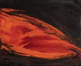 Remous (1964) by Rita Letendre, oil on canvas, sold Jun 2021
