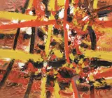 Sans titre (1959) by Lise Gervais, oil on board, sold Jun 2021