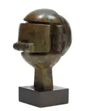 Magic Barrel (1976) by Sorel Etrog, bronze, sold Jun 2021