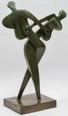 La Dance by Sorel Etrog, bronze, sold Nov 2021