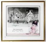 Ted Williams by Lewis Watkins, lithograph, sold Aug 2023