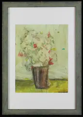 Untitled by Yuri Annenkov, watercolor, sold Aug 2023