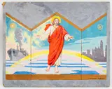 Untitled by Winthrop Duthie Turney, acrylic on board, sold May 2023