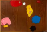 Untitled by Azriel Zelig Segal, 2005, oil painting on wood in polychrome colors, sold Jun 2023