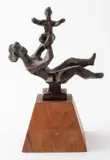 Untitled by Chaim Gross, bronze sculpture, sold Jun 2023