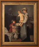 Untitled by Hedwig Friedländer, oil painting on canvas, sold Jun 2023