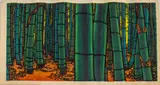 Untitled by Clifton Karhu, circa 1968, woodcut on paper, sold Jun 2023