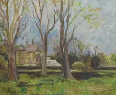 Avonmore, Killiney, County Dublin, May 1936 by Claude Perrard, oil on canvas, offered Mar 2025