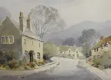 Near Chipping Campden by E.Grieg Hall, watercolour, offered Mar 2025