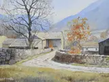 Depicting a Lakeland scene by Marion Bradley, oil on board, offered Mar 2025