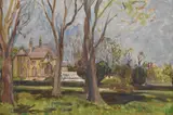 Avonmore by Claude Perrard, oil on canvas, offered Mar 2025