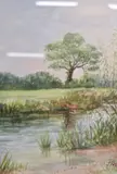 Untitled by Flo-anne Byford, watercolour, offered Feb 2025