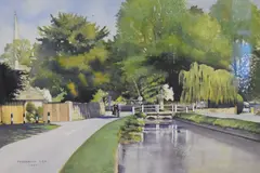 Watercolours by Frederick Lea Gra, watercolor, offered Nov 2024