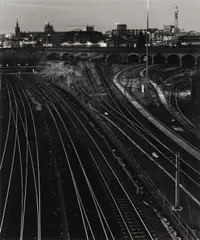 Paddington & York Way by Alan Delaney, ink, sold Mar 2026