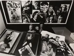 Studio Wall [My First Australian Studio] by Lewis Morley, Silver gelatin print, printed, offered Mar 2026