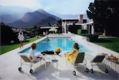 Poolside Gossip by Slim Aarons, print, sold Mar 2026