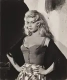 Brigitte Bardot, 1958 Vintage silver gelatin press print, image/sheet size 30 x 24.5cm, with various agency stamps verso, incl by Yousuf Karsh, print, offered Mar 2026