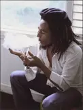 Bob Marley, Beret Smoke, Colour, 1976 Digital archival print, image size 37.5 x 28cm, sheet size 48 x 33cm by Kim Gottlieb-Walker, print, offered Mar 2026