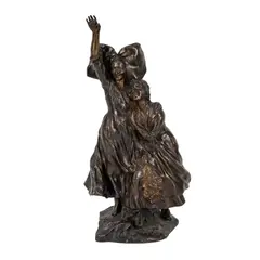 To Hasten The Victory by Maurice Guiraud-Rivière, Bronze figural groupSigned Dimensions:54cm high x, sold Mar 2026