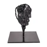 Head study by Dev Basra, sculpture, sold Mar 2026