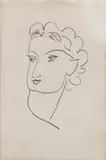 Repli: Tête de femme by Henri Matisse, lithograph, sold Feb 2026