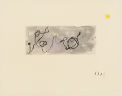 Sans Le Soliel II by Joan Miró, etching, sold Feb 2026