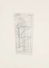 Verona by Ben Nicholson O.M., etching, sold Feb 2026