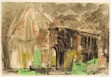 Whithorn Priory [Levinson 248] by John Piper C.H., pencil, offered Feb 2026