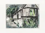 Courthouse by John Piper C.H., pencil, sold Feb 2026