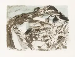 Garn Fawr [Levinson 327] by John Piper C.H., pencil, offered Feb 2026