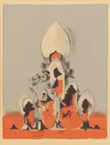The Cathedral I by Graham Sutherland O.M. C.H., pencil, sold Feb 2026