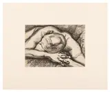 Reclining Figure by Lucian Freud O.M. C.H., pencil, sold Feb 2026