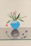 Pretty Tulips [S by David Hockney O.M. C.H., pencil, sold Feb 2026