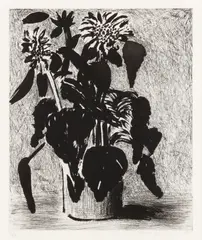 Sunflowers II [MCA Tokyo 348] by David Hockney O.M. C.H., pencil, sold Feb 2026