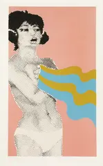 Starlet by Gerald Laing, pencil, sold Feb 2026
