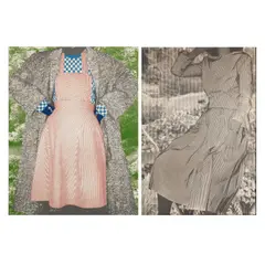 Shot Silk and Portrait of a Woman With Striped dress by Tim Mara, pencil, offered Feb 2026