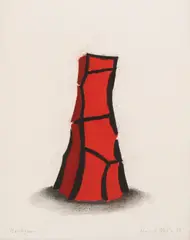 Harlequin by David Nash, pencil, sold Feb 2026